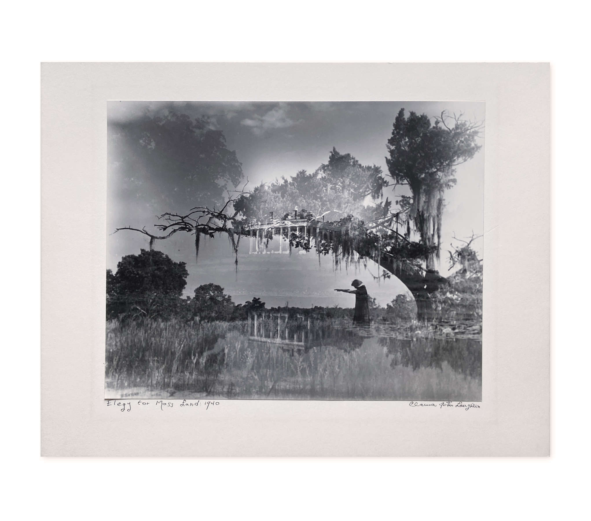 Draped Nude with circle, Bromografia 109