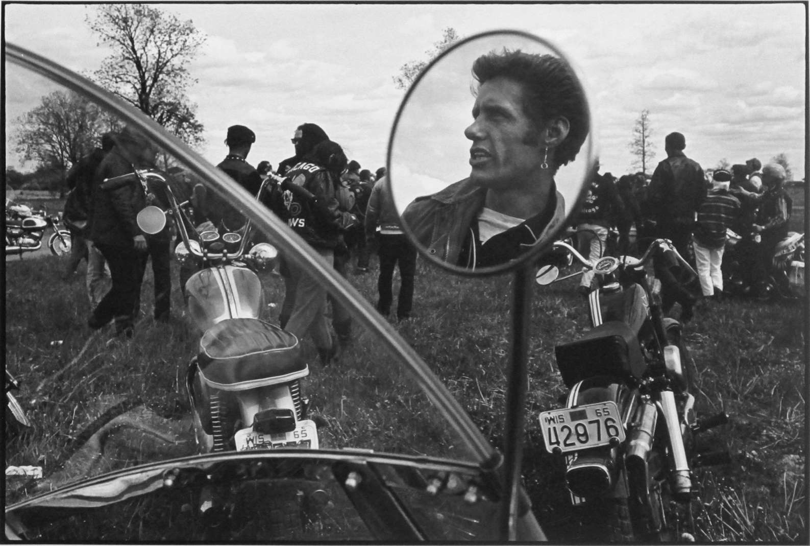 Cal, Elkhorn, Wisconsin, The Bikeriders Portfolio