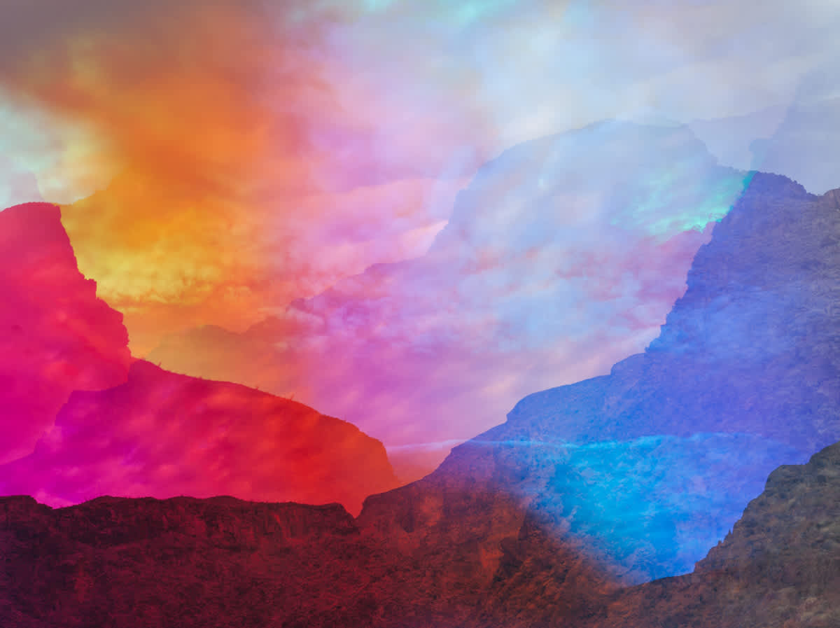 Psychscape 45 (Peach Springs Canyon, AZ)