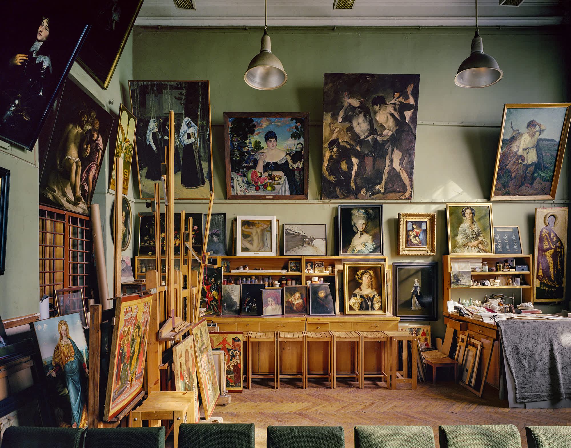 Restoration Studio, Academy of Fine Arts, St. Petersburg, Russia
