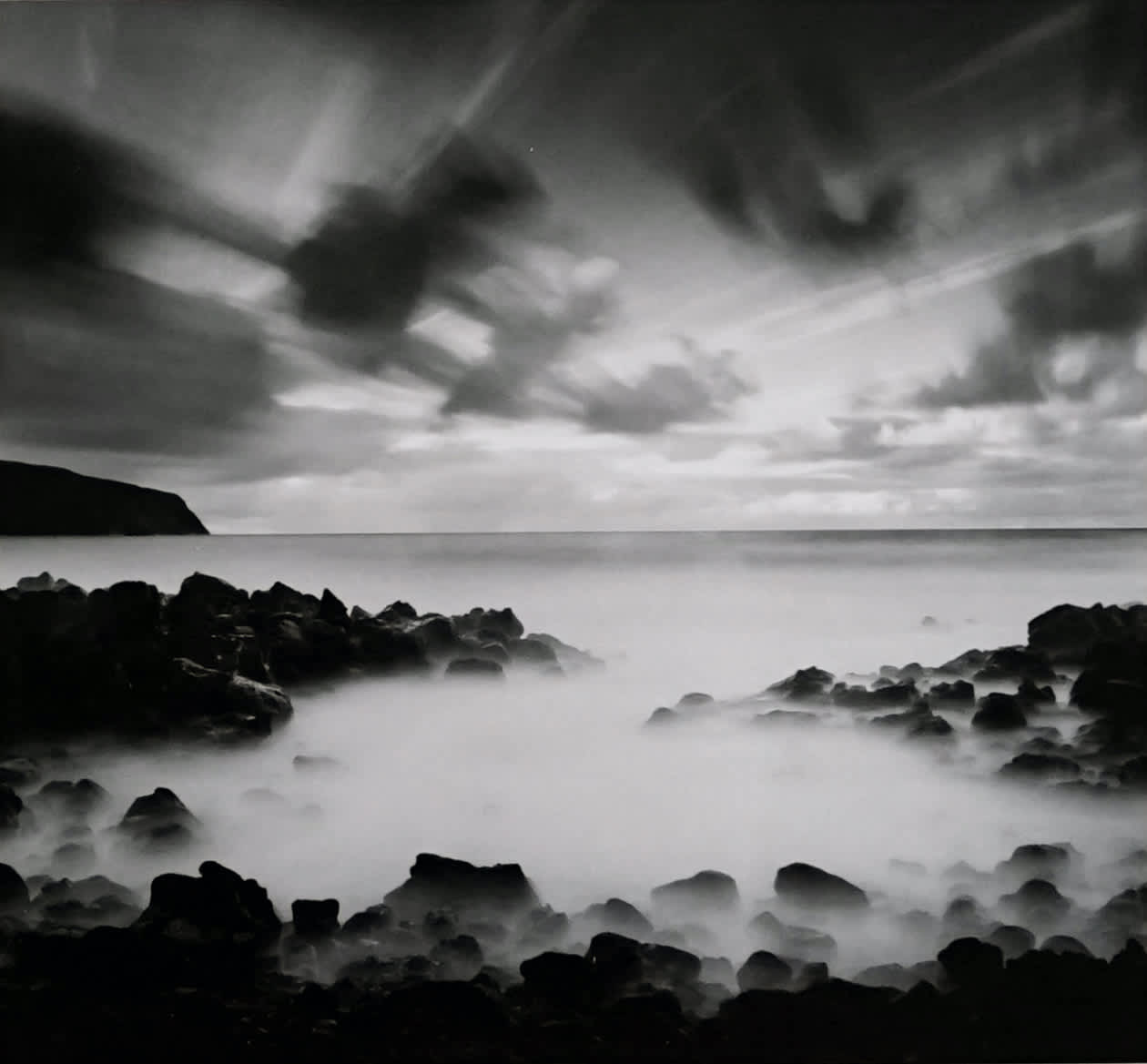 Michael Kenna, Red Morning, Hanga Nui, Easter Island, 2001 