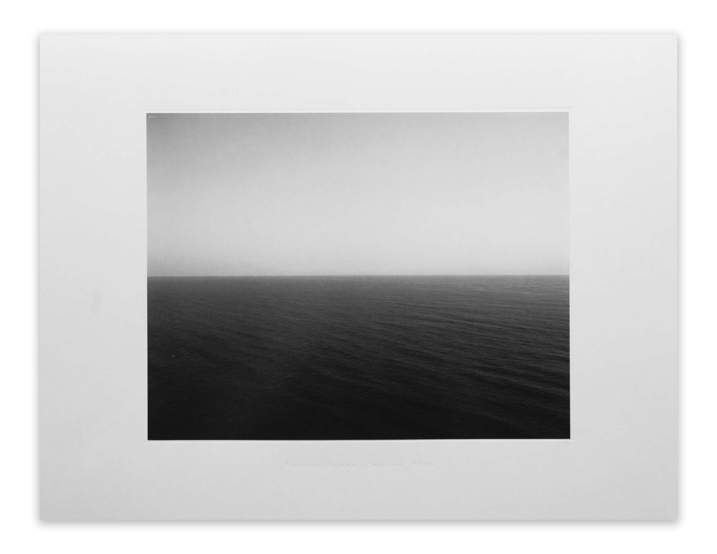 Hiroshi Sugimoto, Pacific Ocean, Oregon, 312 (from 'Time Exposed 