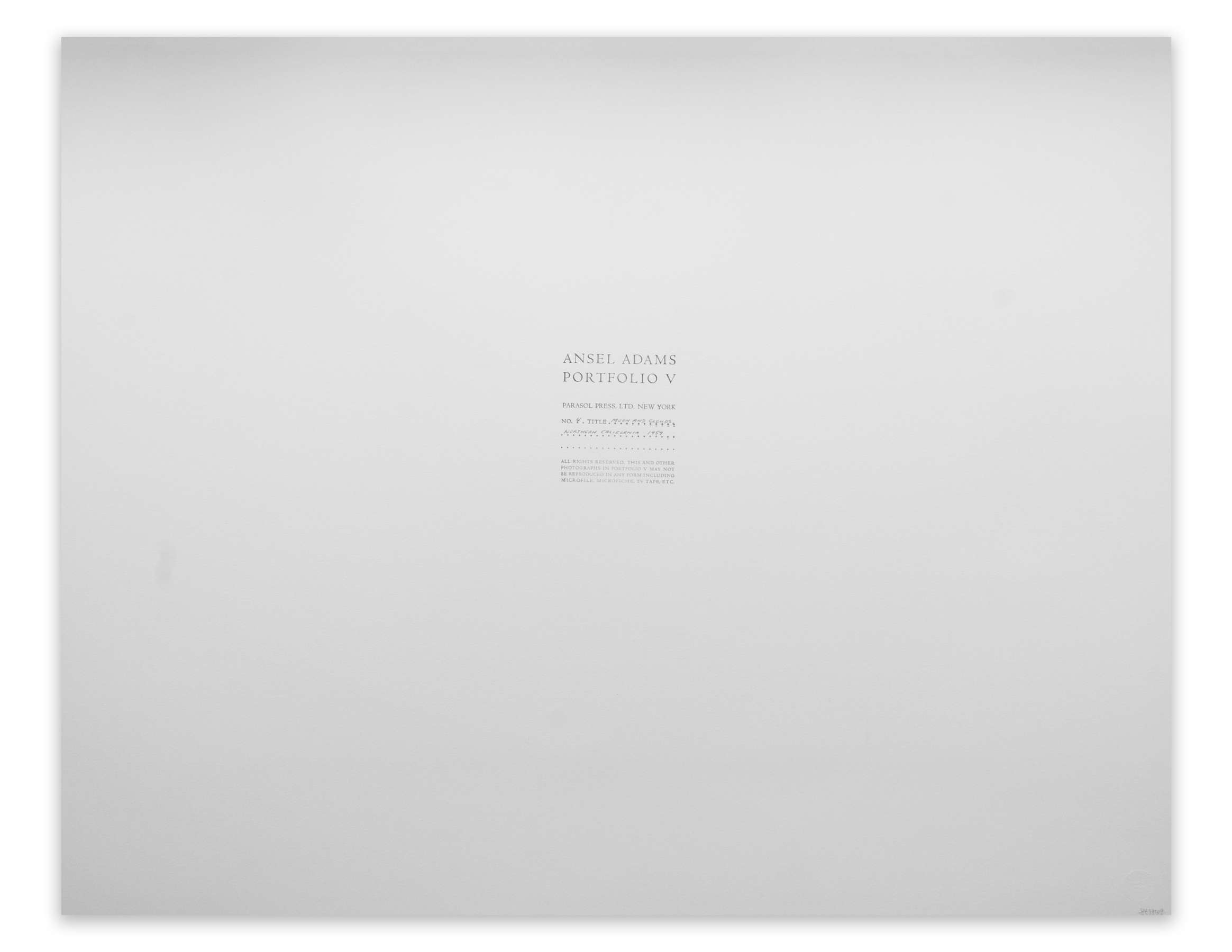 Moon and Clouds, Northern California