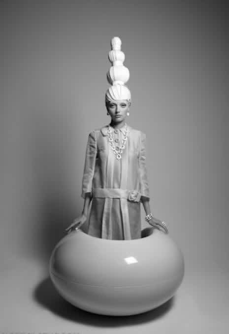 Greg Lotus, White Paper Updo, 2011