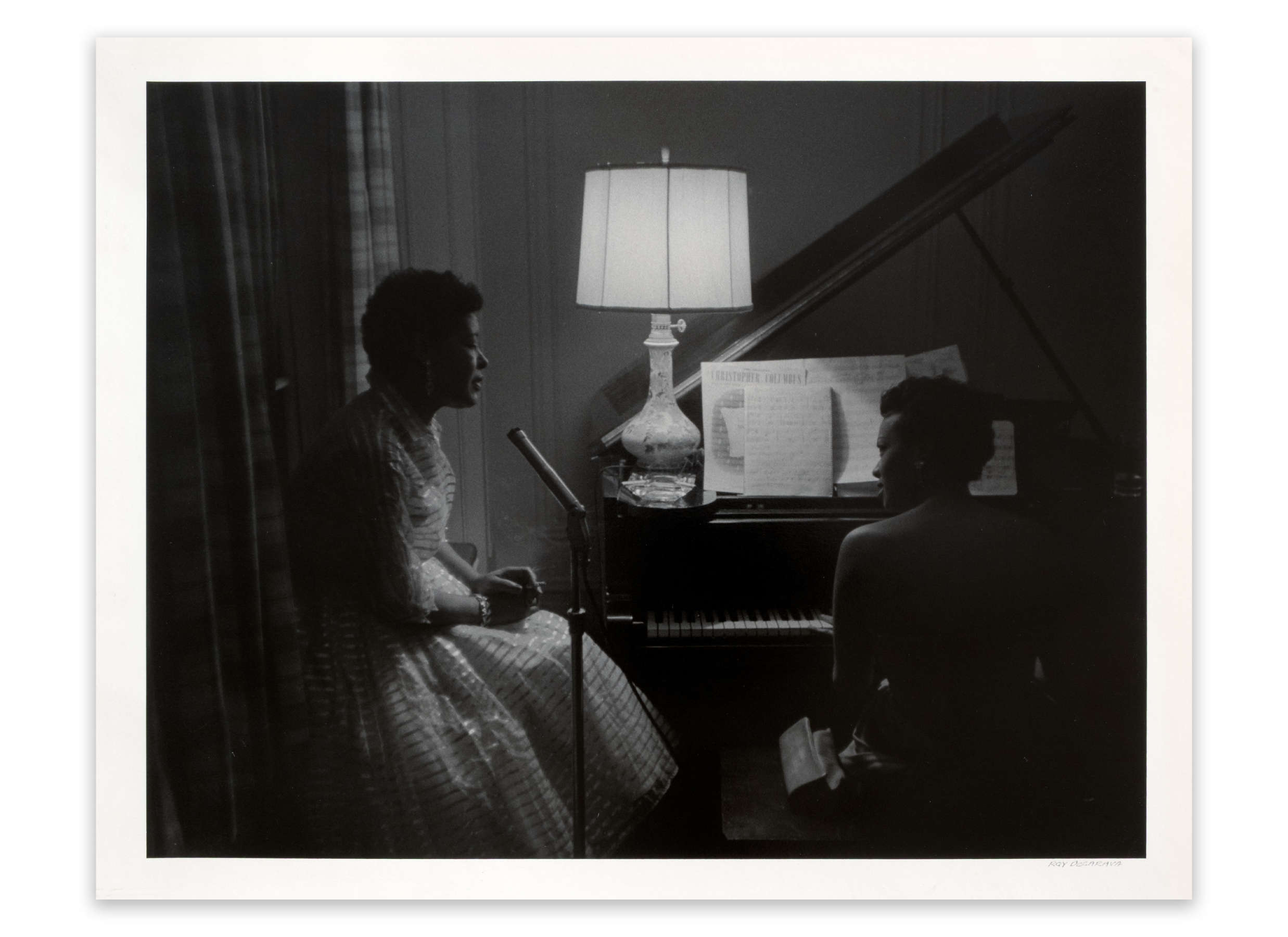 Billie Holiday and Hazel Scott