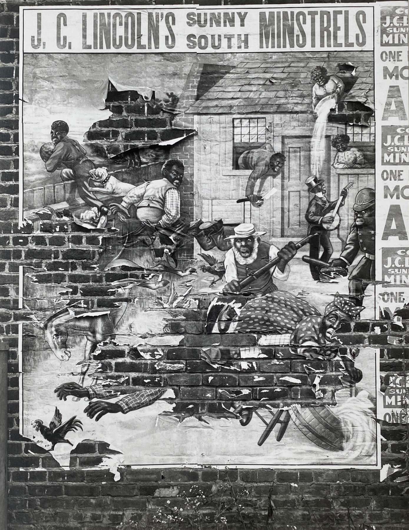 Minstrel Poster, Alabama, 1936, From the Full Walker Evans: Selected Photographs Portfolio