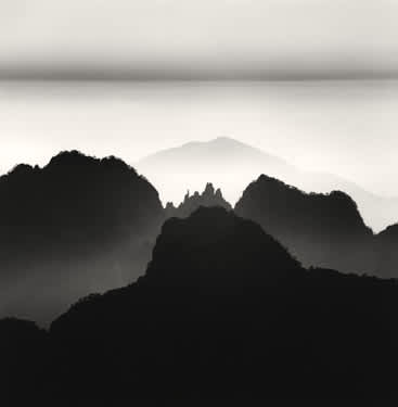 Michael Kenna, Huangshan Mountains, Study 2, Anhul, China, 2008