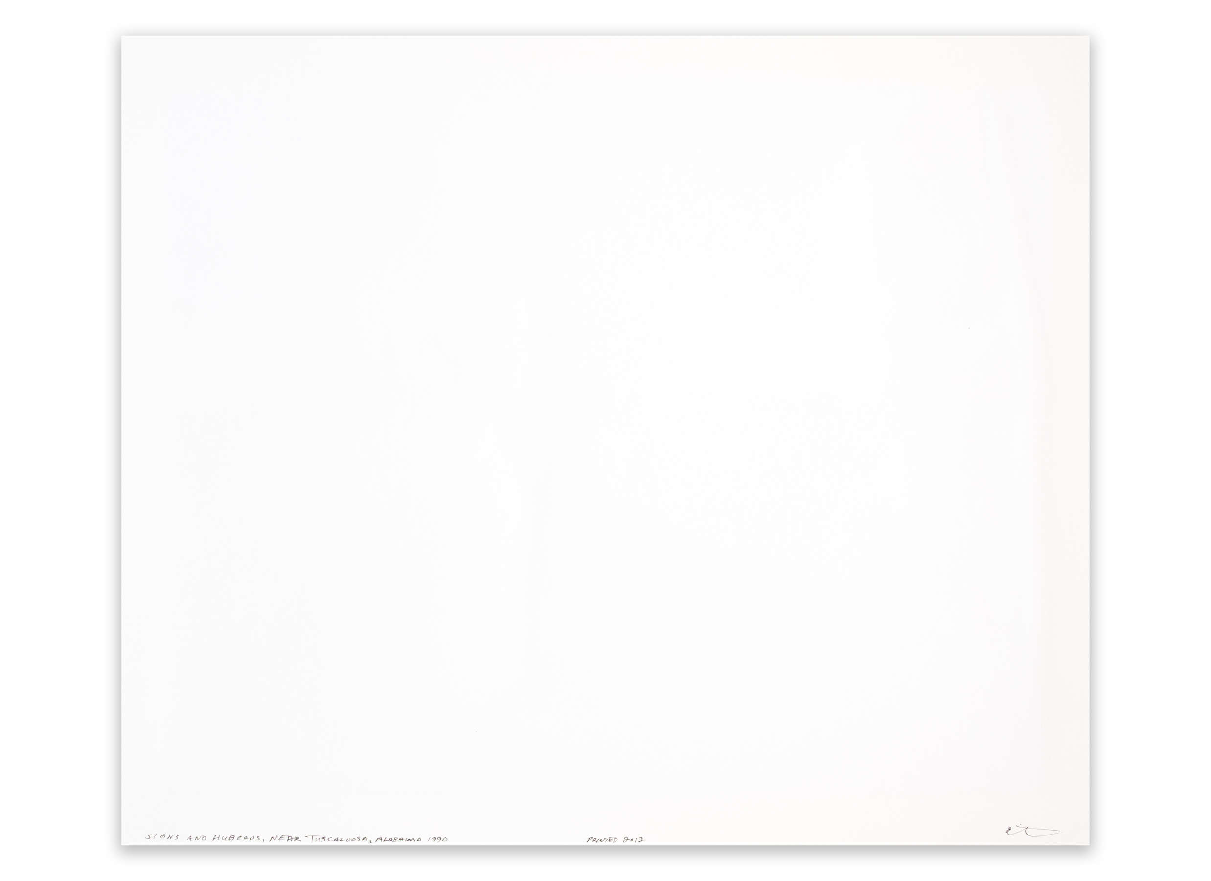 Signs and Hubcaps, near Tuscaloosa, Alabama