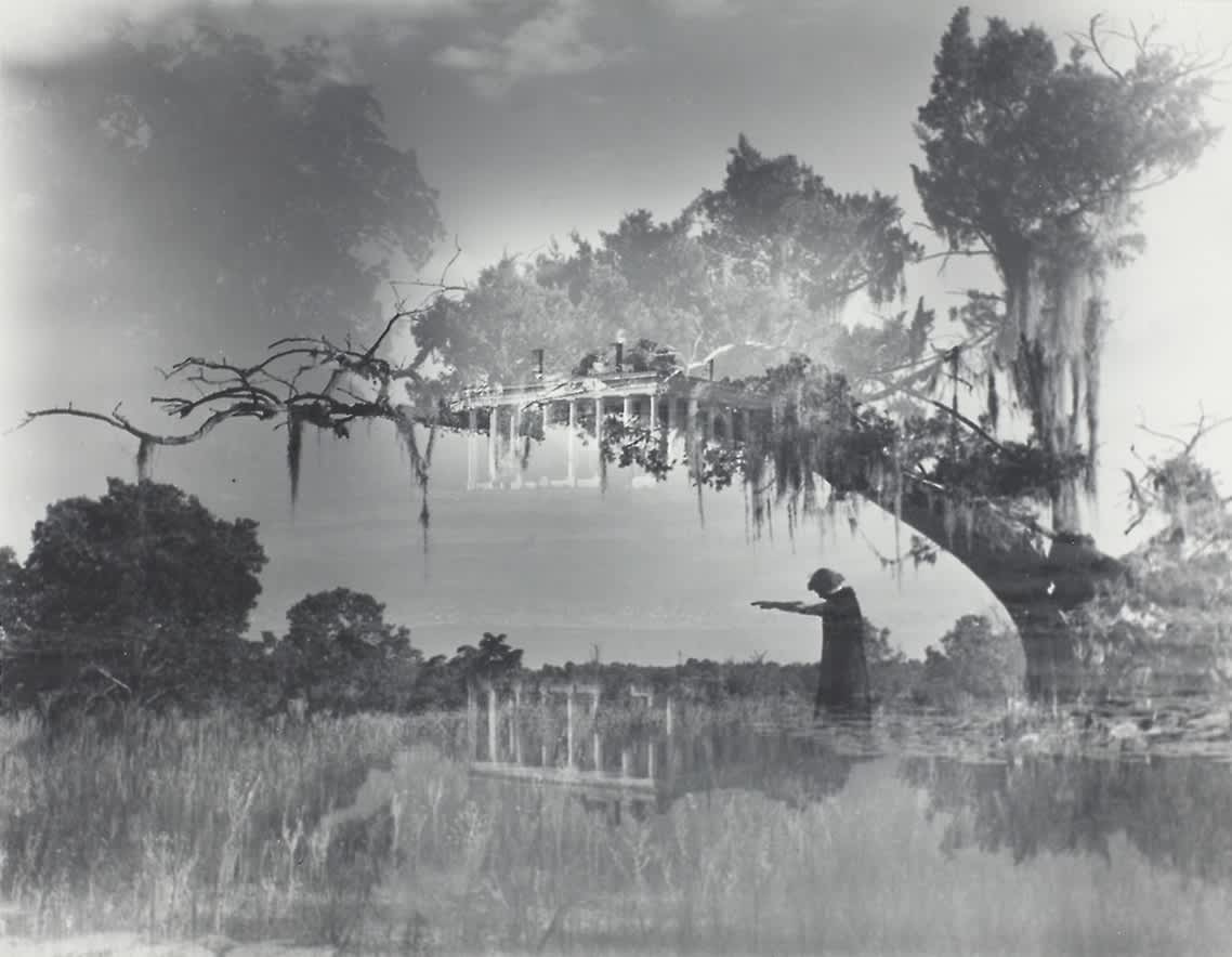 Draped Nude with circle, Bromografia 109