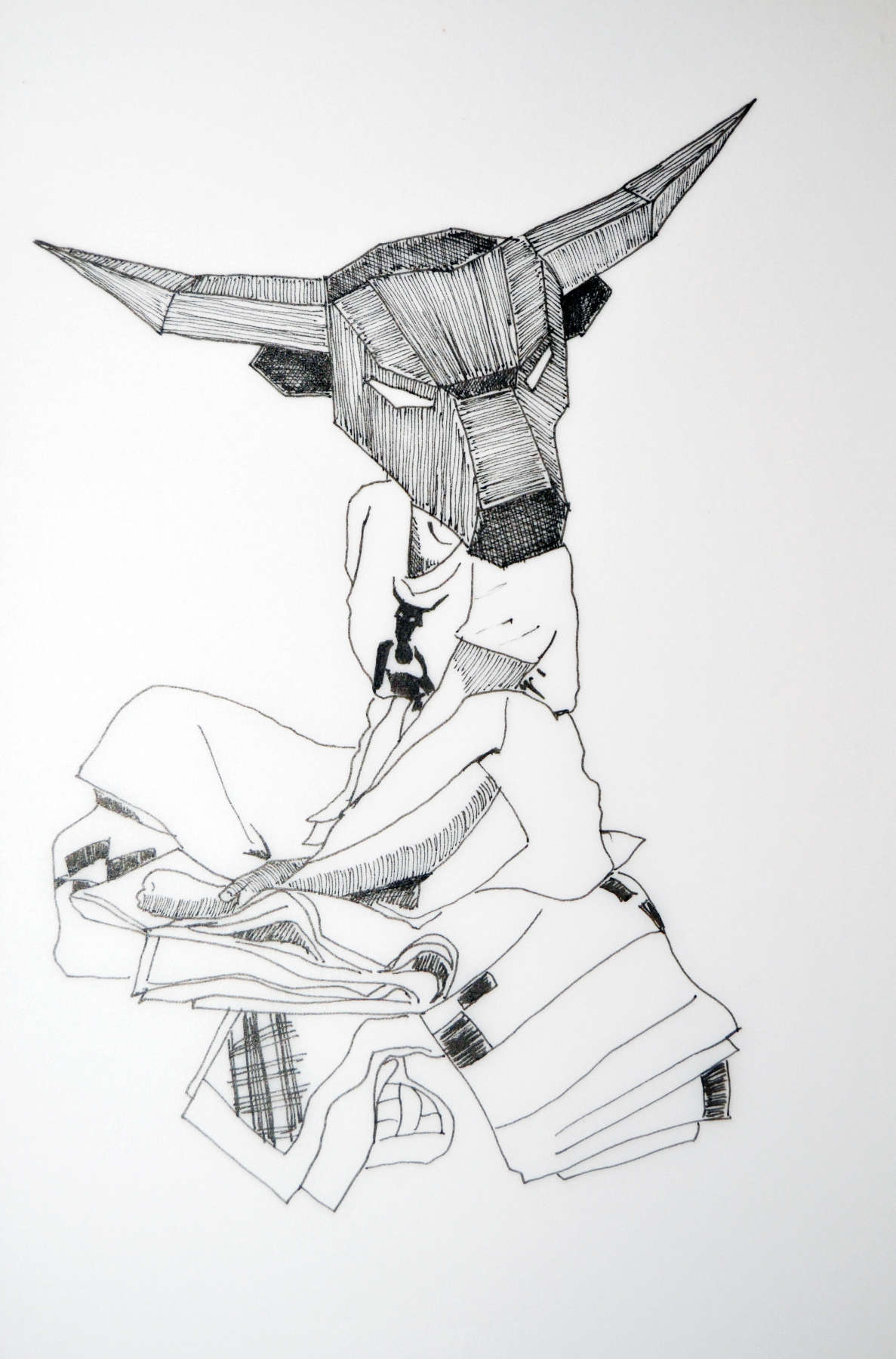 Shanequa Gay, Untitled Toile Sketch, 2025