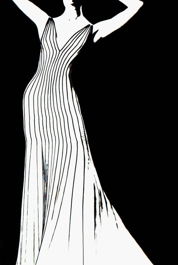 Lillian Bassman, Kronung Des Chic, Jada, Dress by Thierry Mugler 