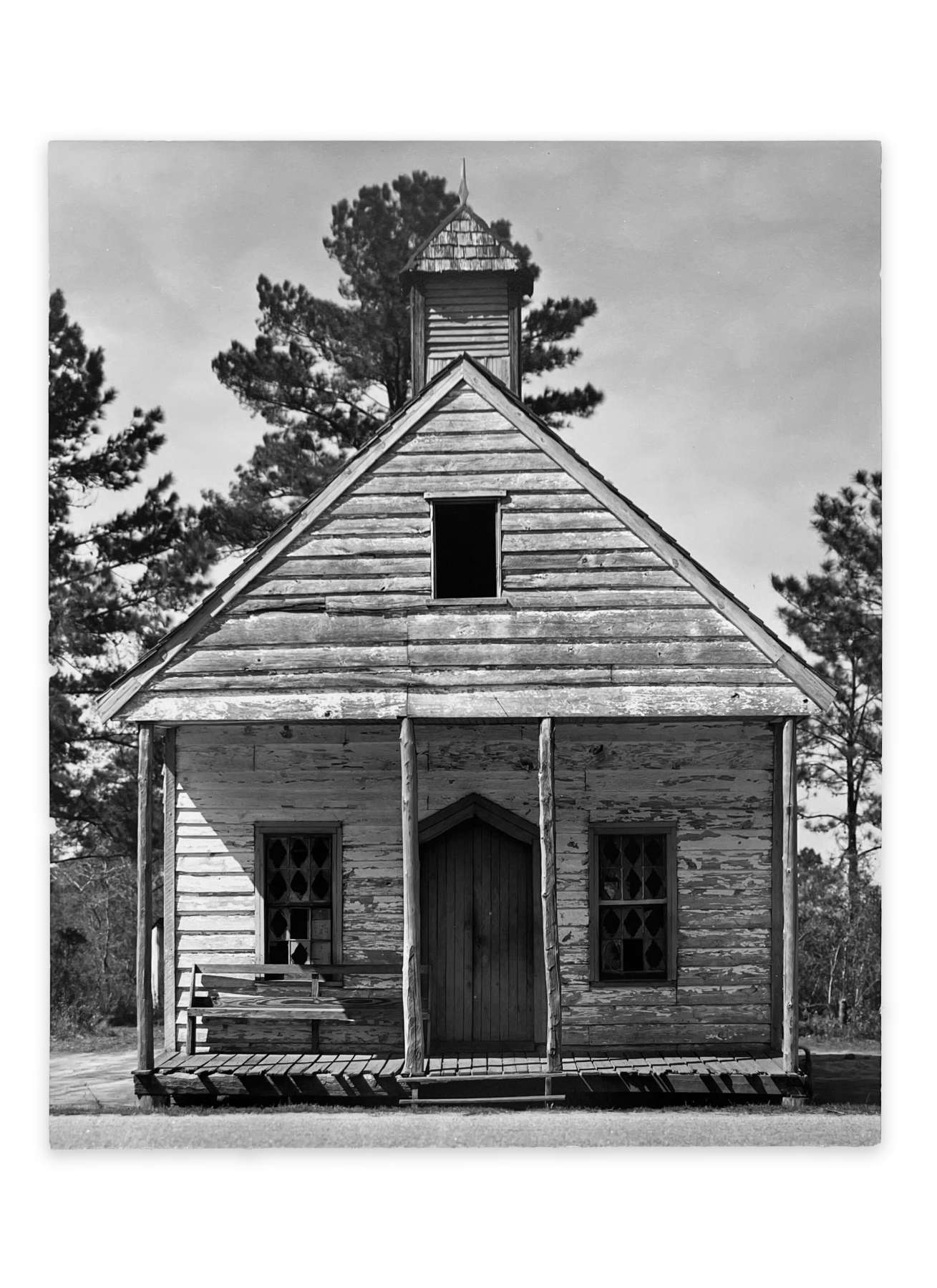 Sacks of cotton on wagehand's porch, Knowlton Plantation, Perthshire, Mississippi Delta, Mississippi