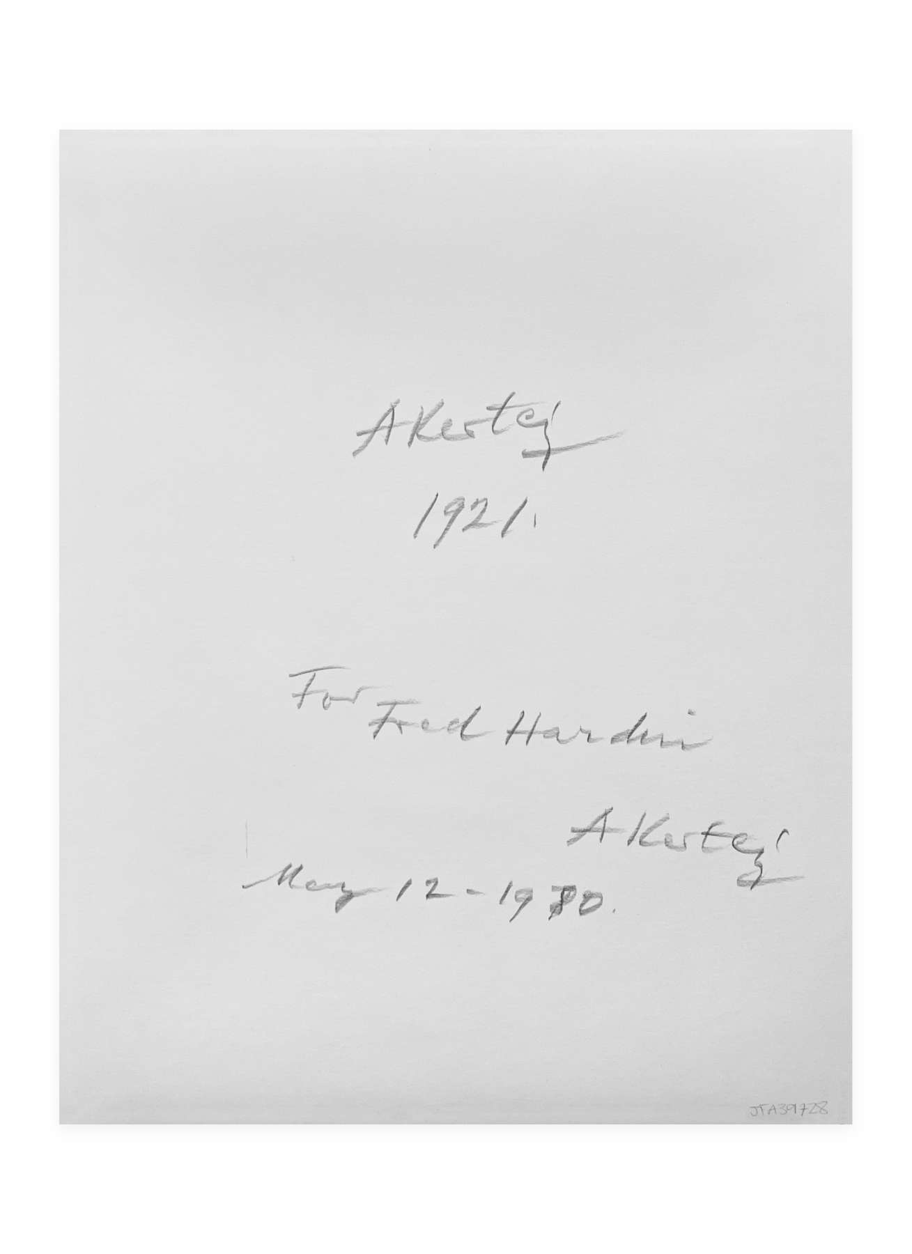 Wandering Violinist, July 19, 1921, Abony, Hungary