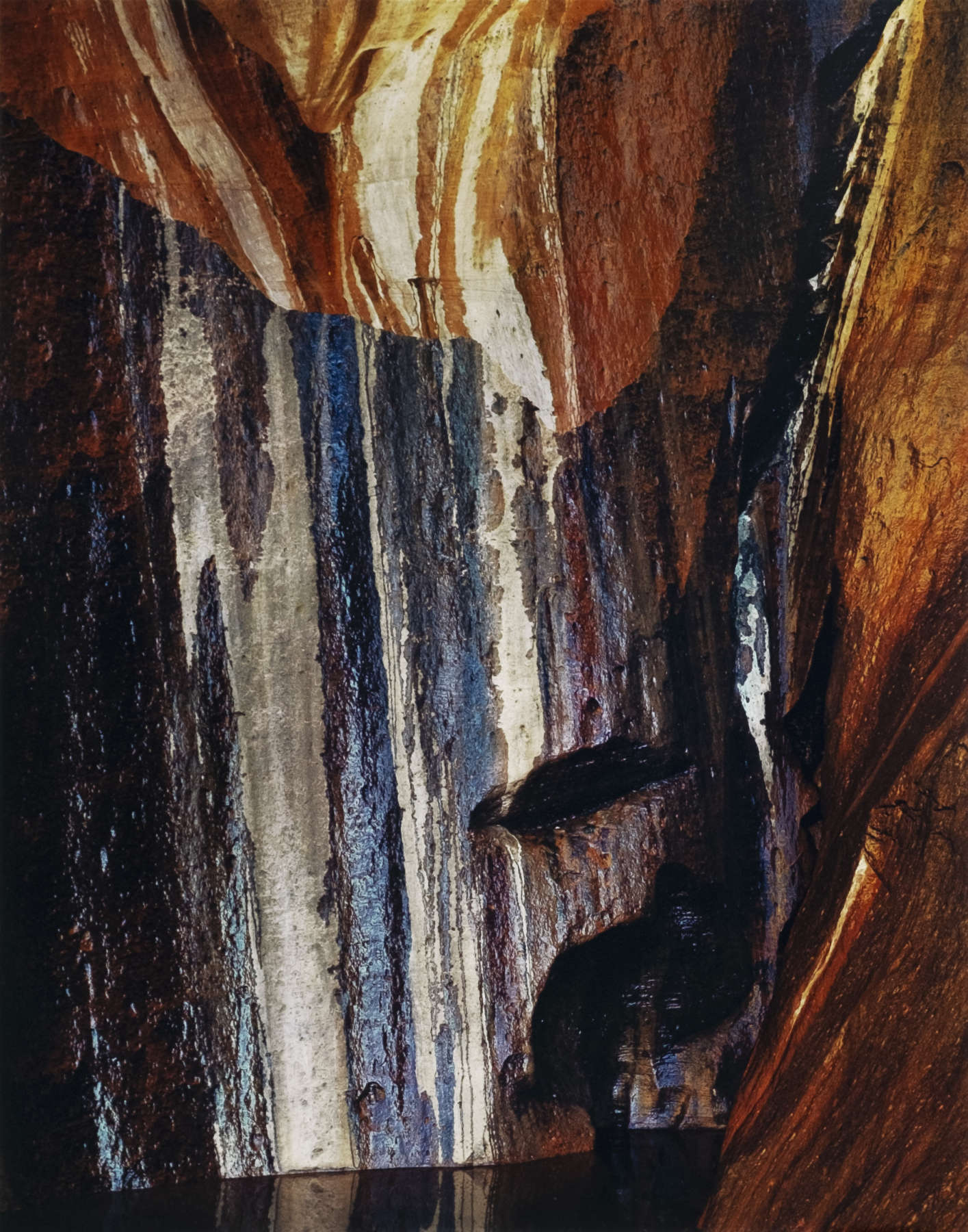 Water-streaked Wall, Warm Springs Canyon, Utah