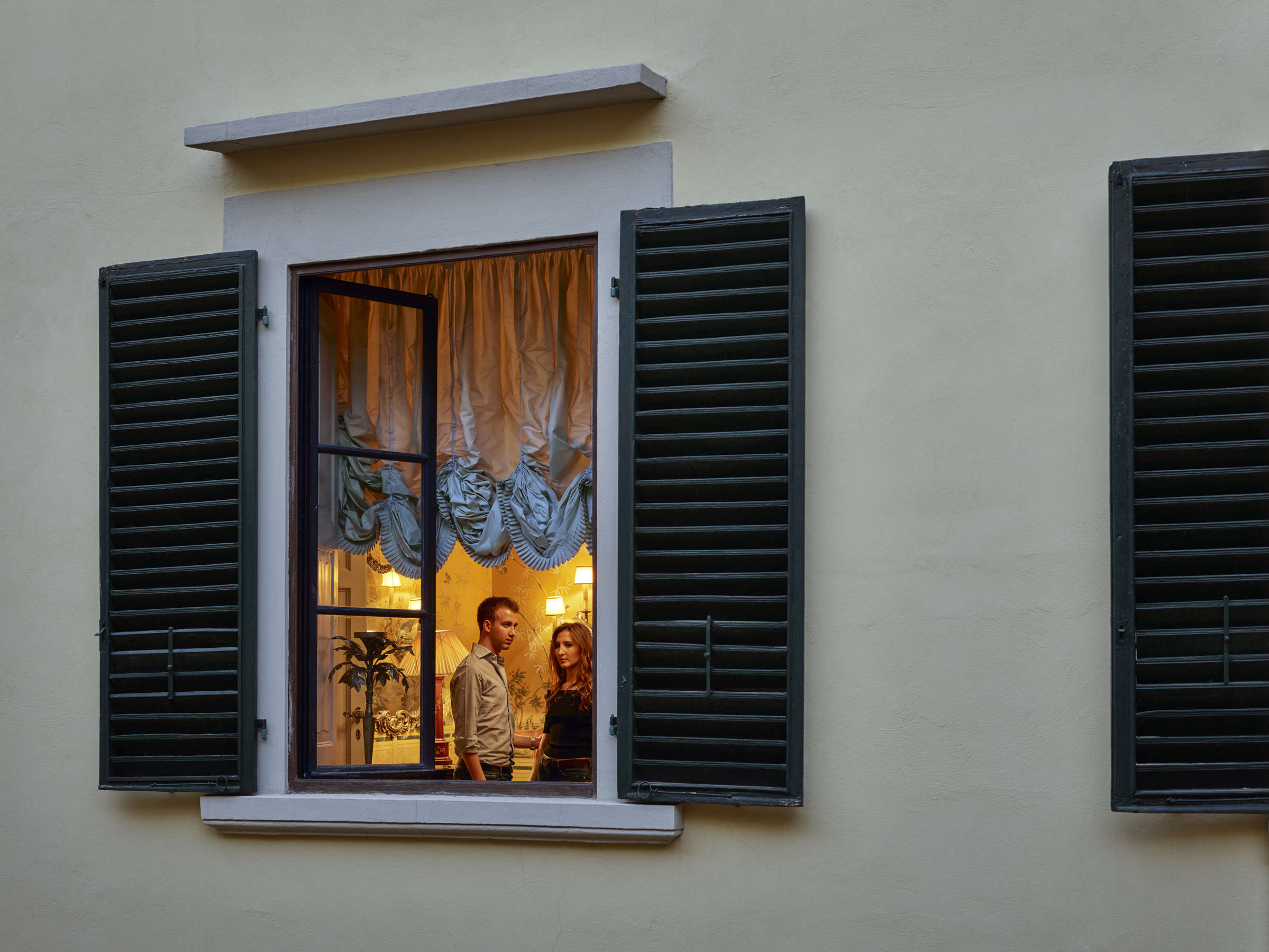 Siblings Via di Santo Spirito, Florence, Italy