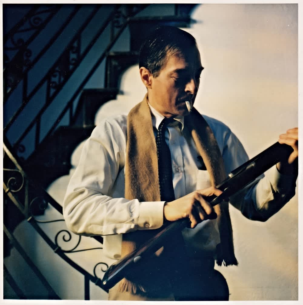 William Eggleston with Gun, Memphis