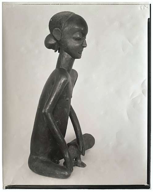 Draped Nude with circle, Bromografia 109