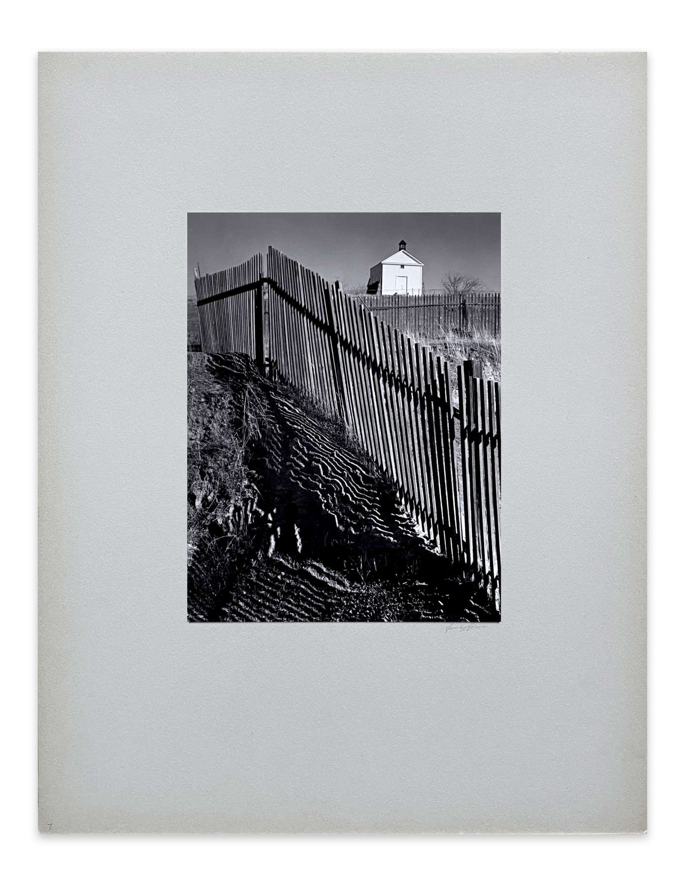 The White Church, Hornitos, California, From Portfolio One: Twelve Photographic prints by Ansel Adams