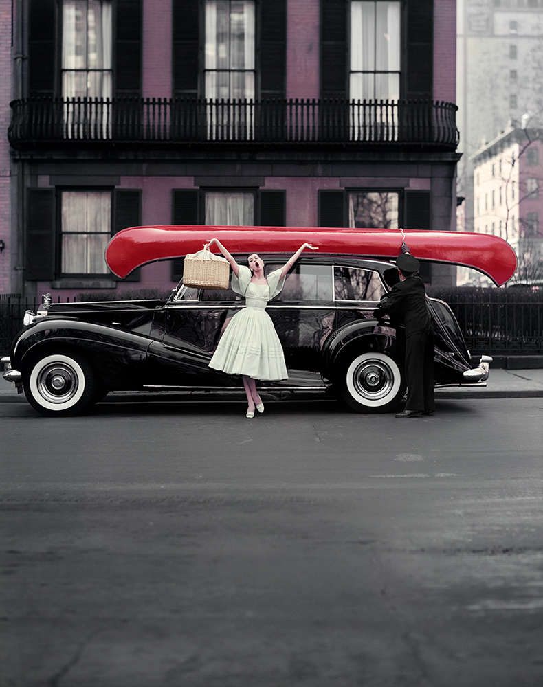 Red Canoe, Barbara Mullen, Gramercy Park, New York, NY