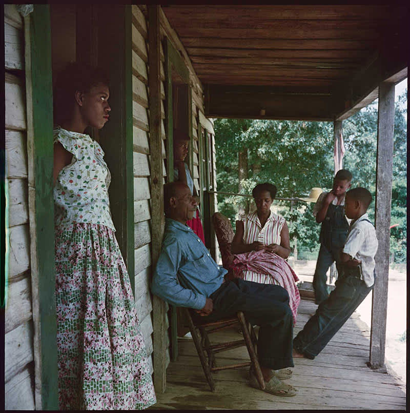 Gordon Parks, Willie Causey and Family, Shady Grove, Alabama (37.016), 1956