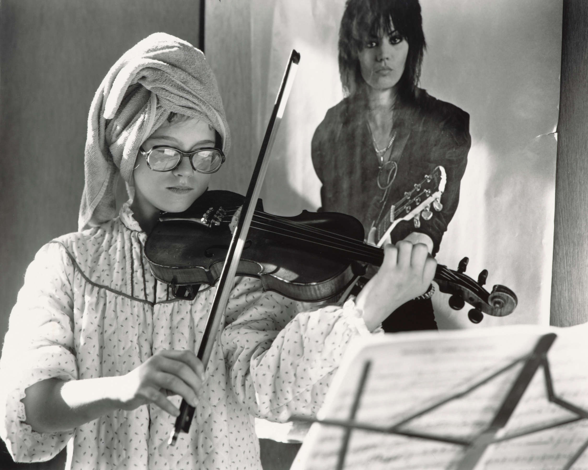 Rosie and Violin (At Twelve)