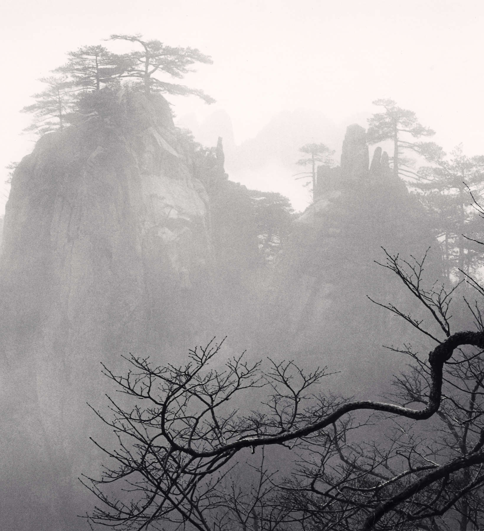 Michael Kenna, Huangshan Mountains, Study 52 (16x20), Anhui, China 