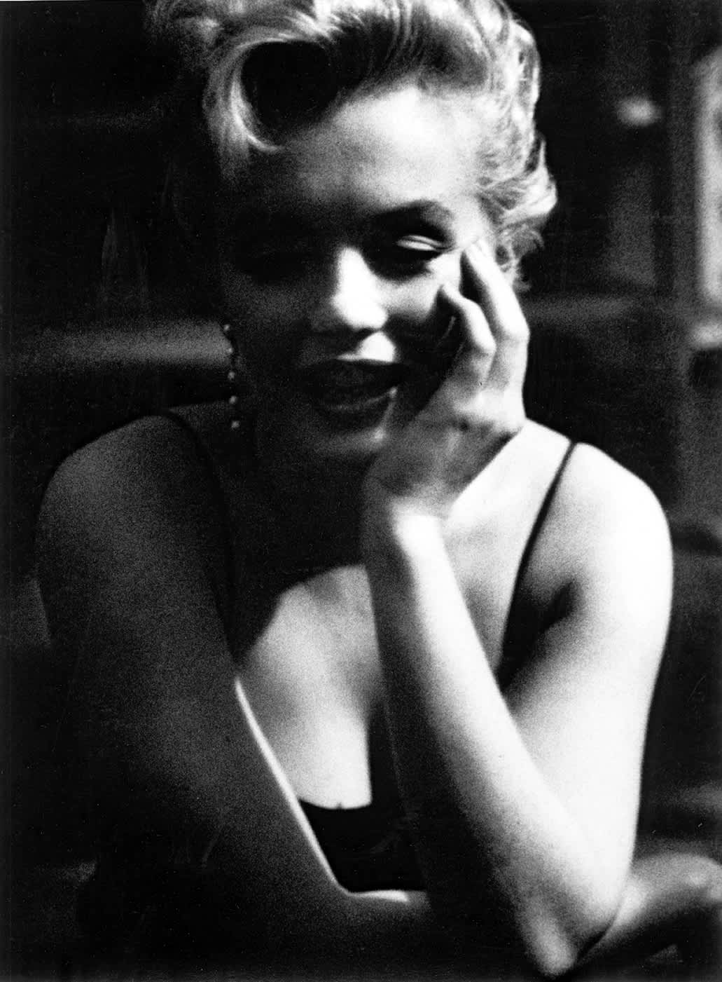 Roger Marshutz: Marilyn Monroe Portrait During Interview at Her Home