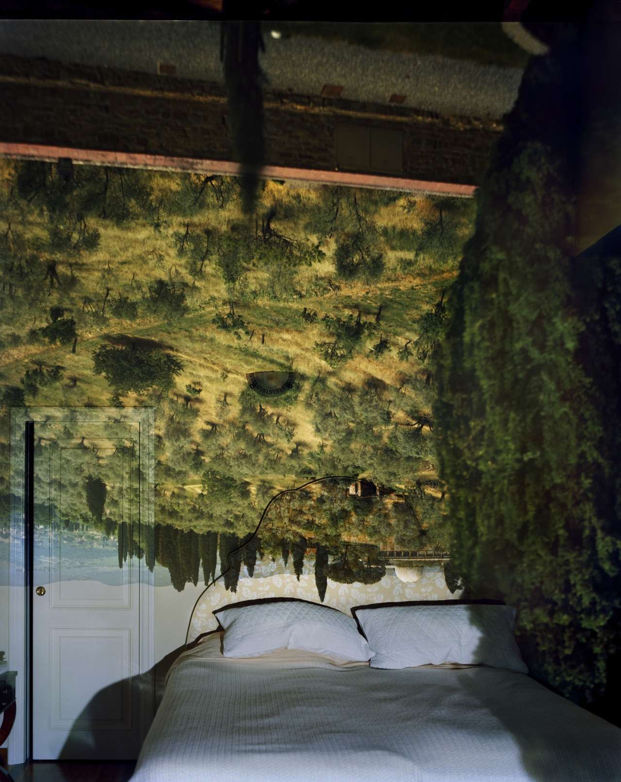 Camera Obscura: View of Landscape Outside Florence Looking East Toward Where Galileo Died in Exile