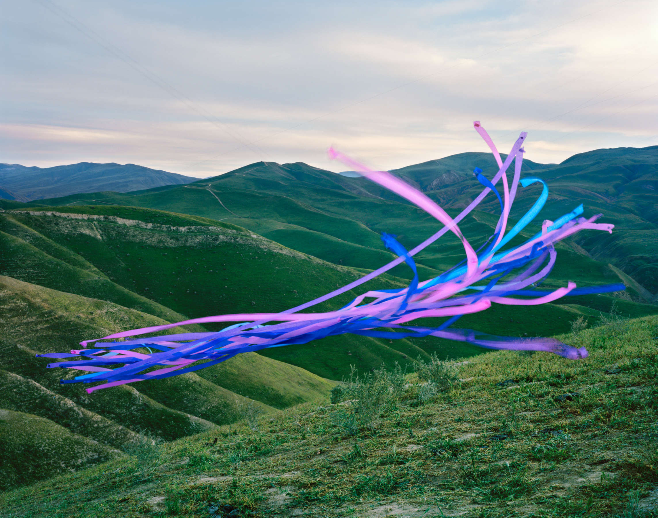 Party Streamers no. 1, Tumey Hills, California