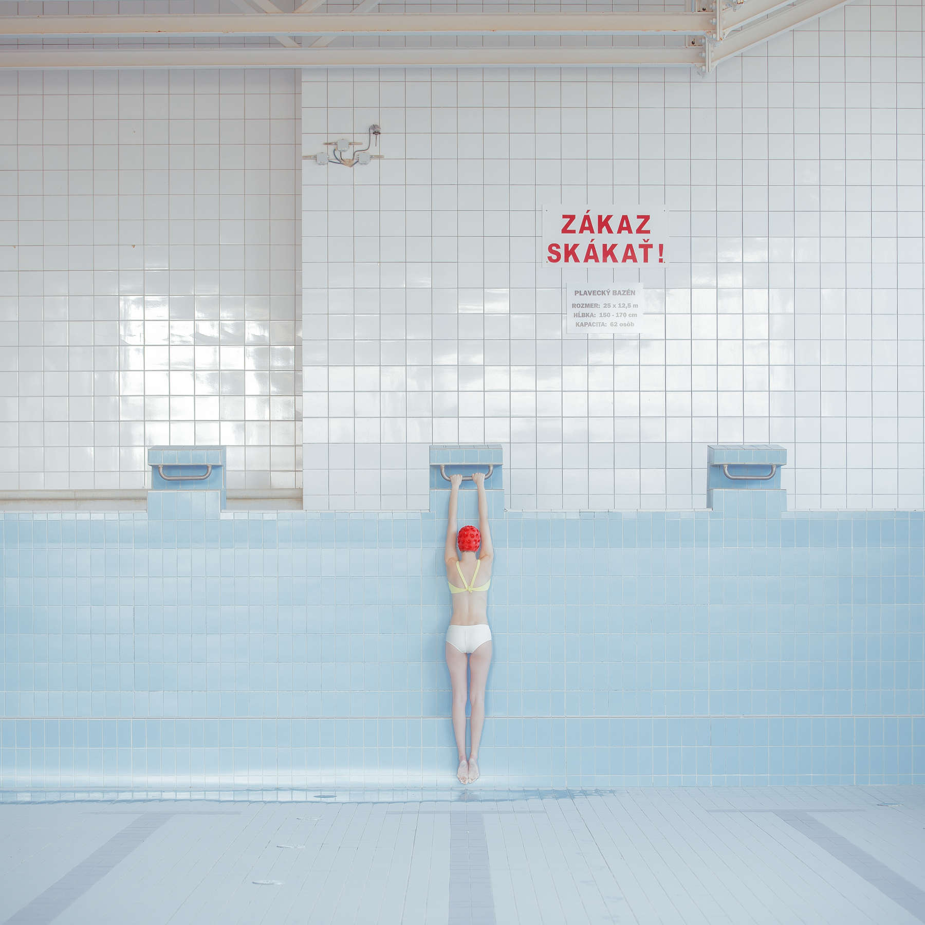 Maria Svarbova : Swimming Pools, Pool without water, 2016 
