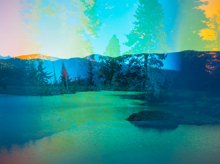 Psychscape 809 (Lower Bear River Reservoir, CA)