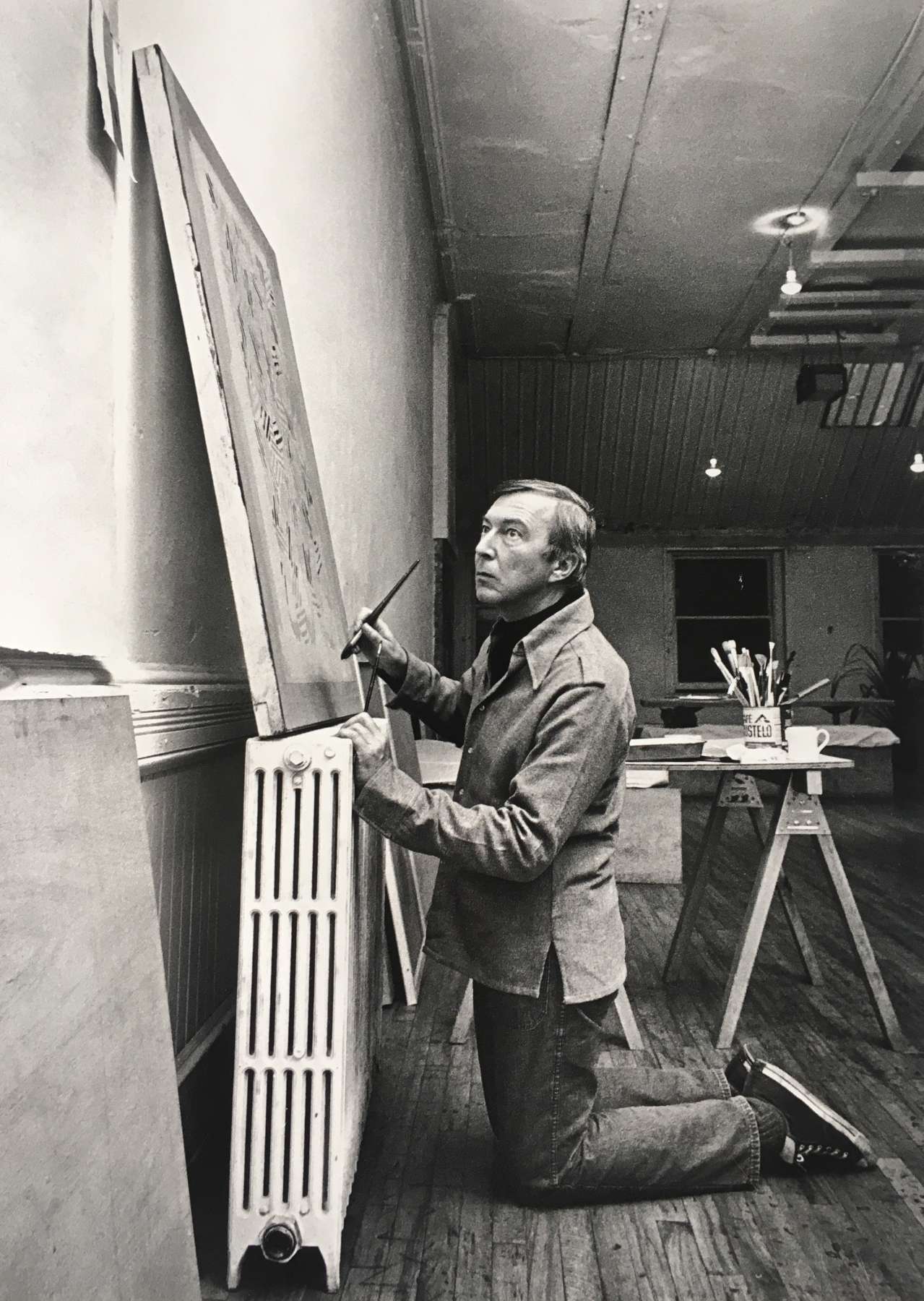 Jasper Johns at Simca Print Artists, New York