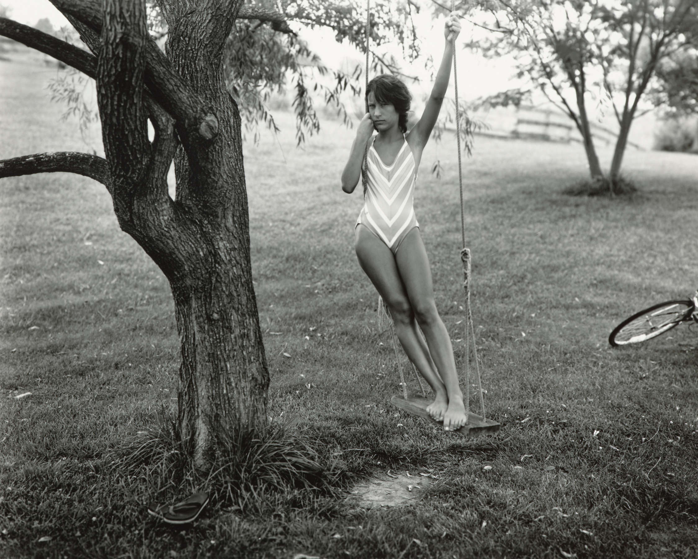 Sally Mann, Rhonda on Swing (At Twelve), 1983-1985