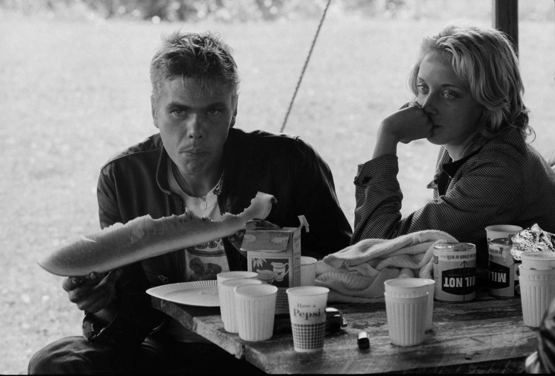 Ronnie and Cheri, La Porte, Indiana, The Bikeriders Portfolio