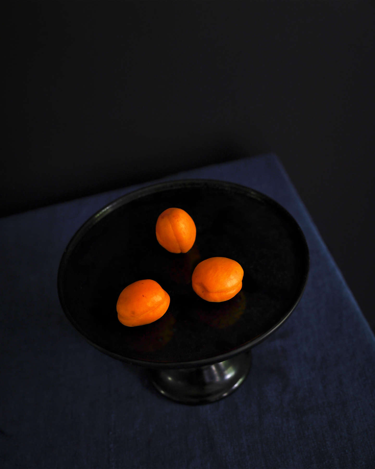 Three Apricots (Wet)