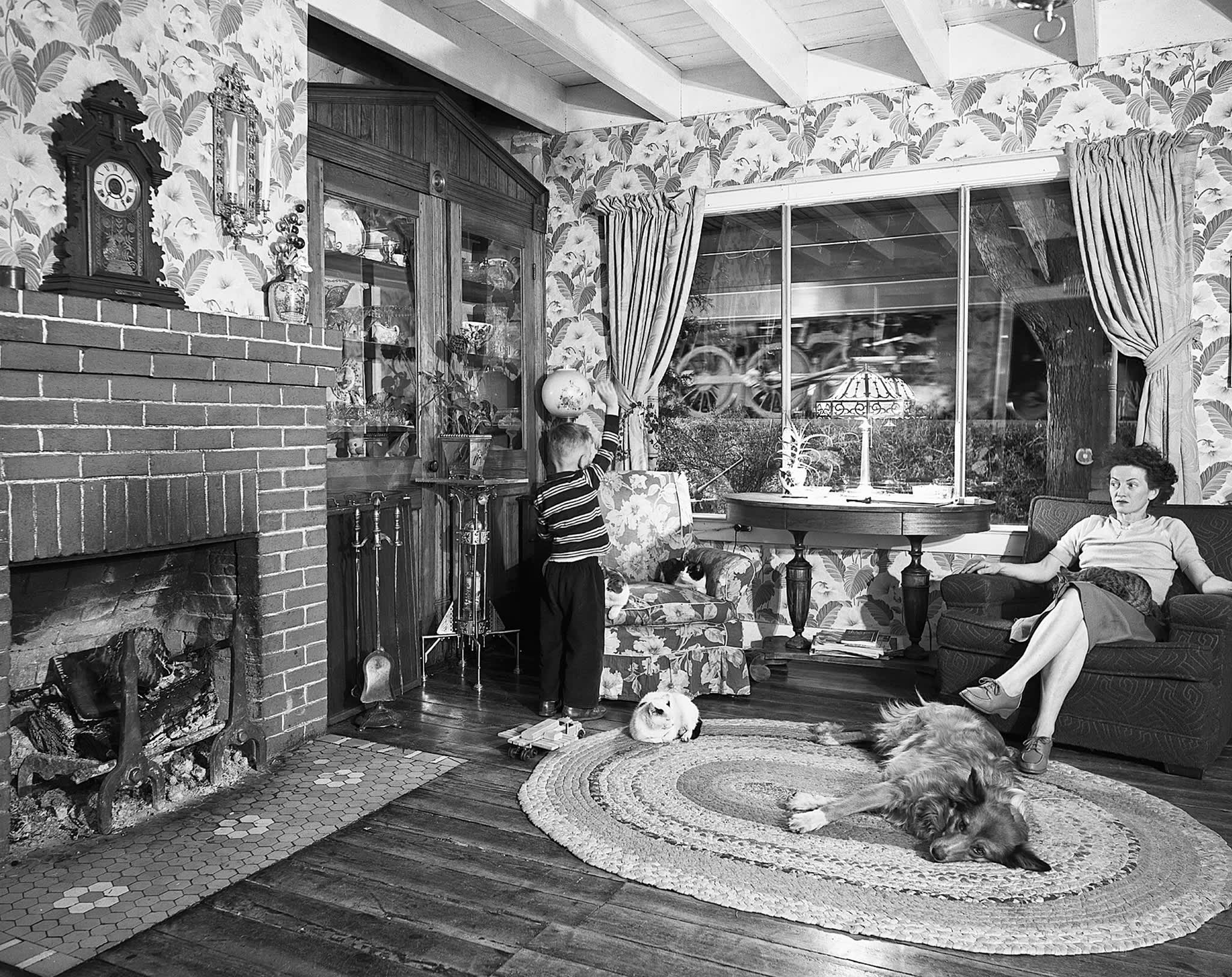 Hester Fringer’s Living Room on the Tracks, Lithia, V.A.