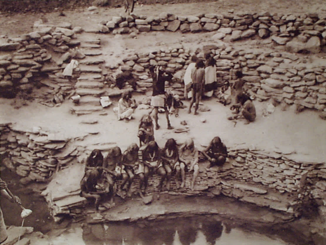 Flute dancers at Tureva spring
