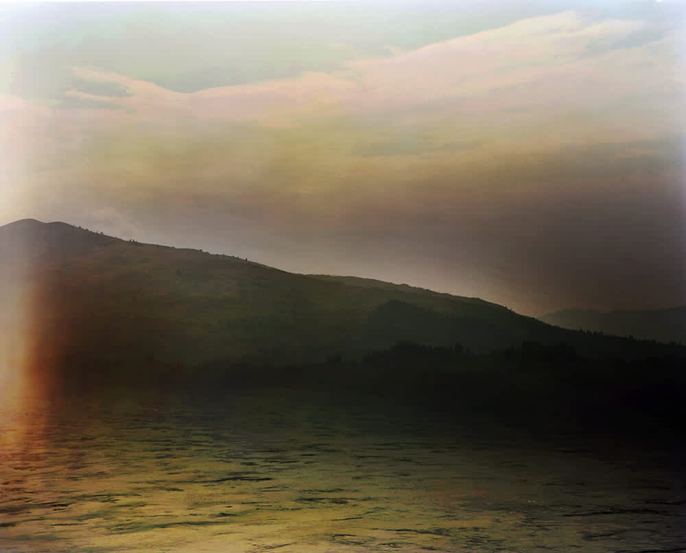 Smoke on the Snake River, Wilson, Wyoming