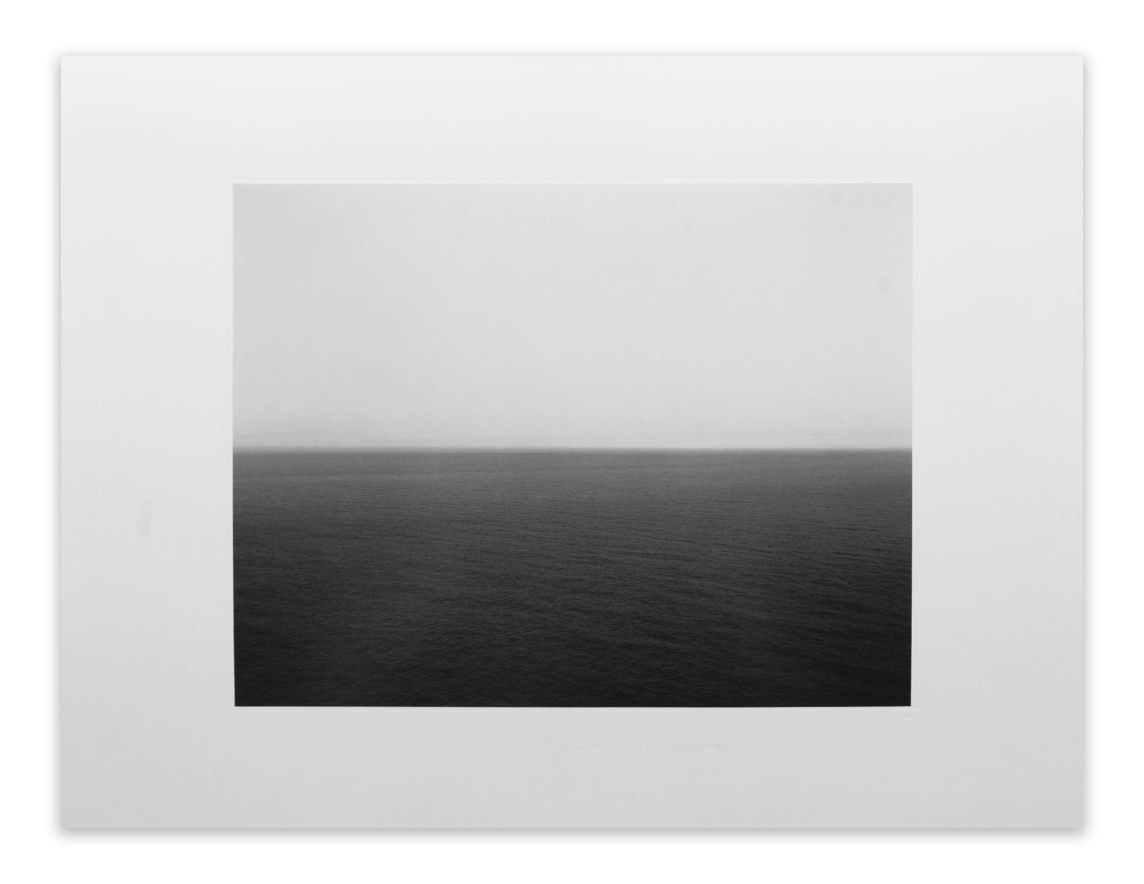 Atlantic Ocean, New Foundland, 303 (from 'Time Exposed' published in 1991)