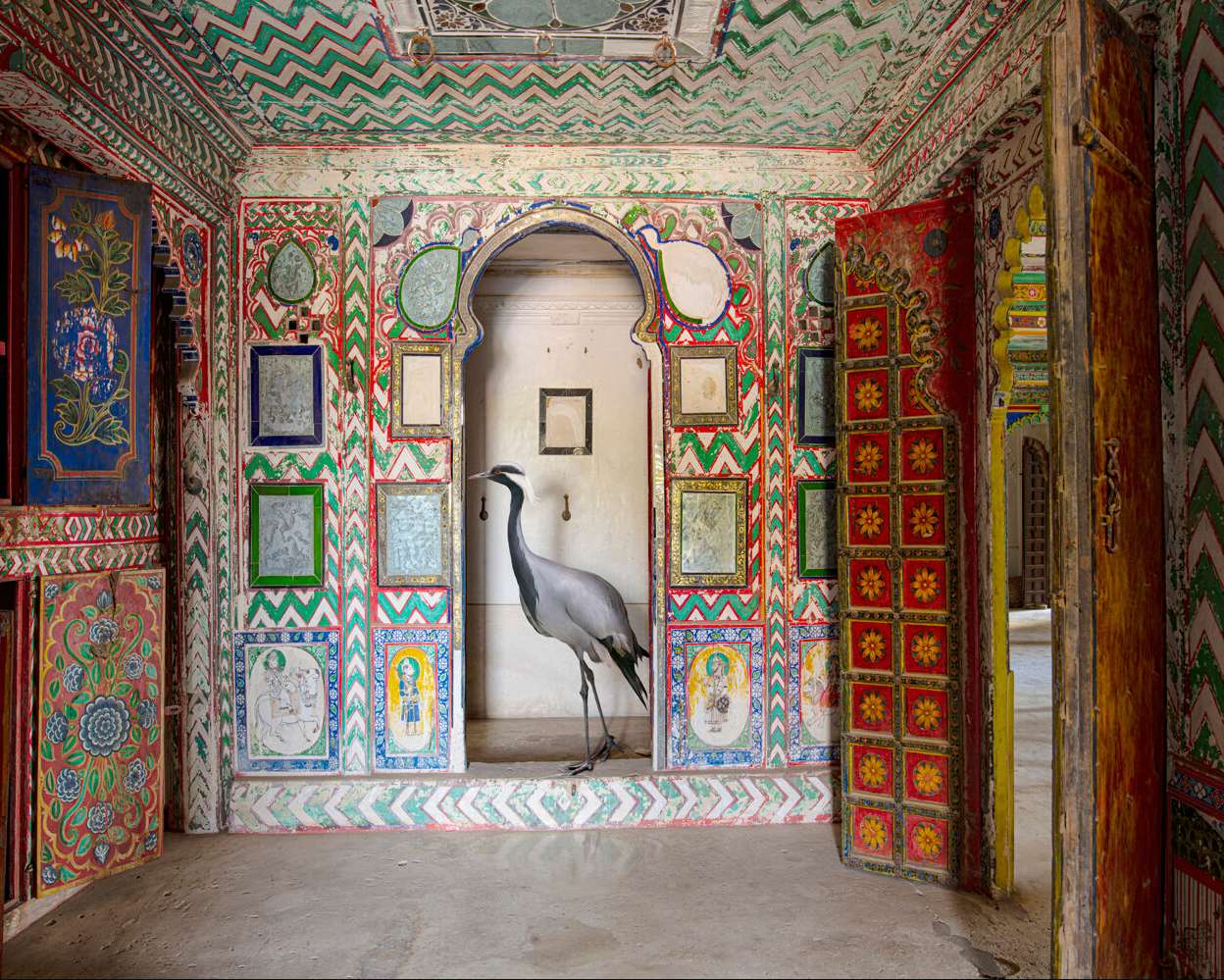 Rest on the Way to Khichen, Juna Mahal, Dungarpur