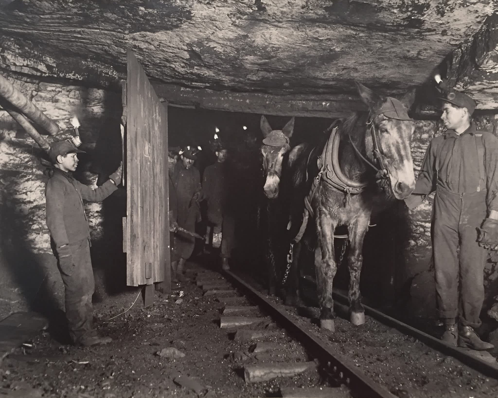 Lewis Hine, Trapper Boys, 1930