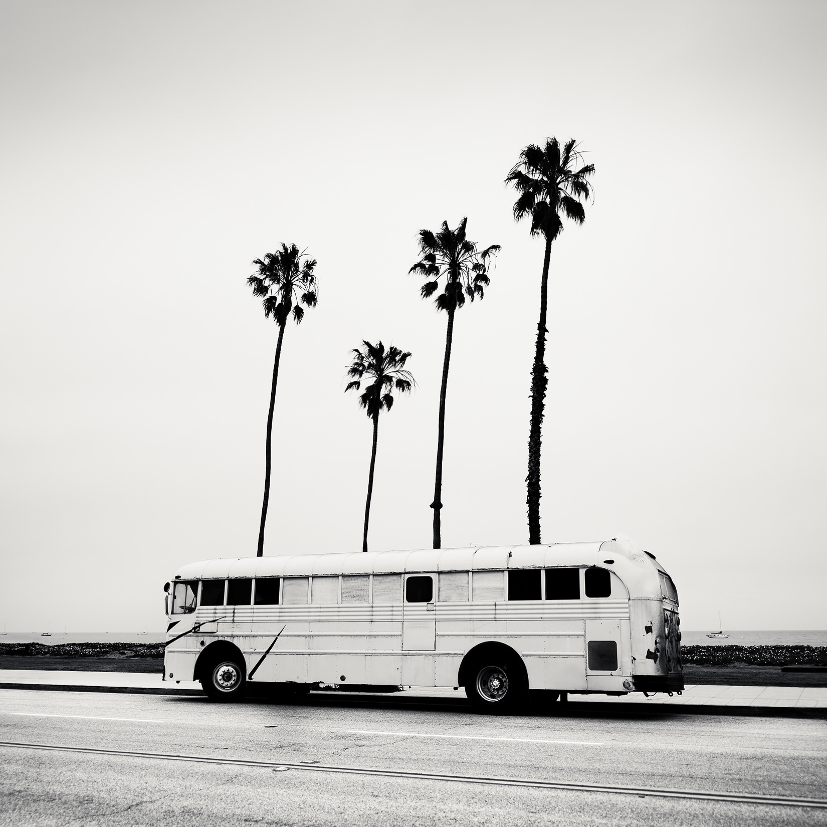 Bus Stop, Santa Barbara, California