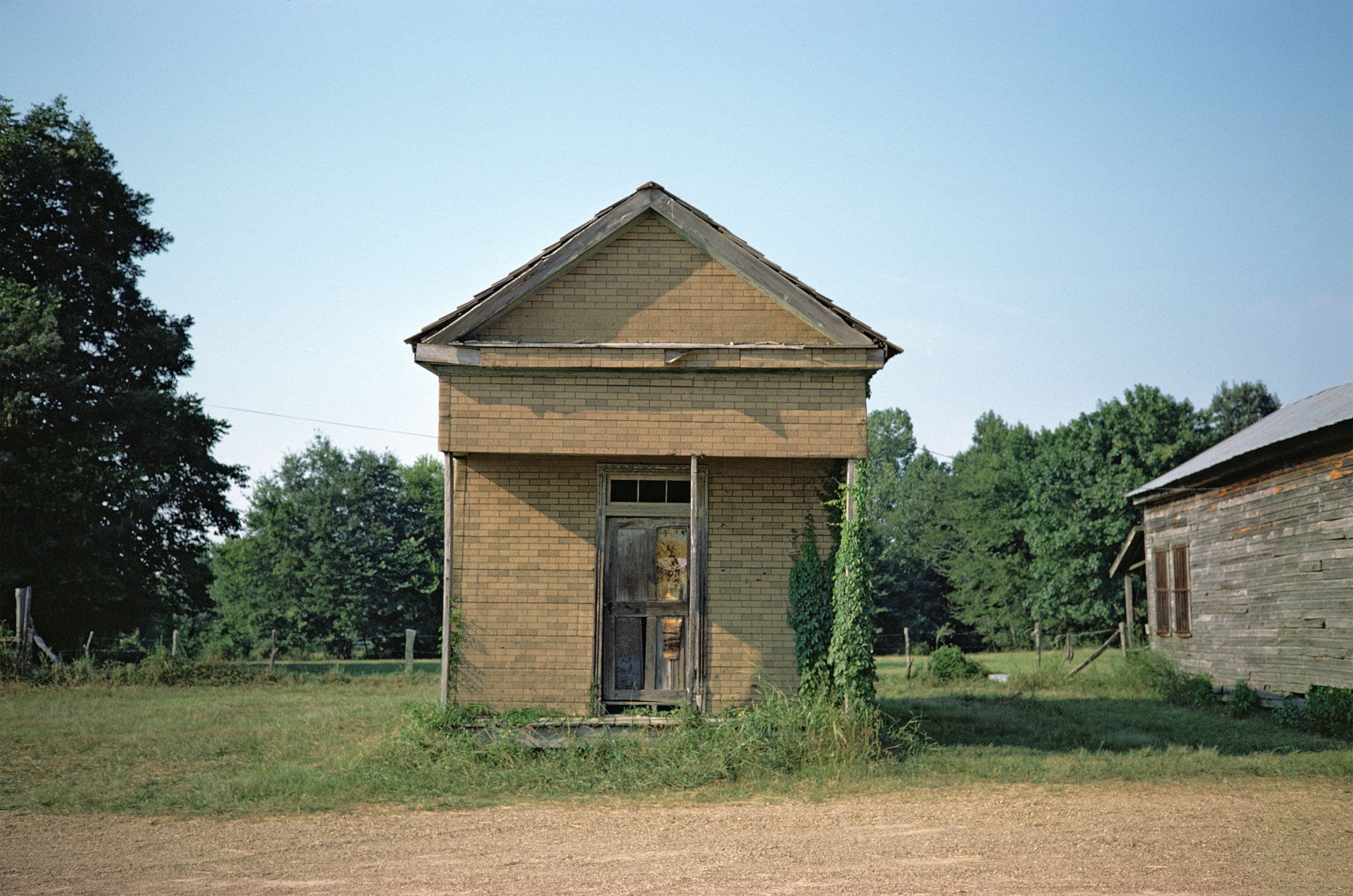 Building with False Brick Siding, Warsaw, Alabama