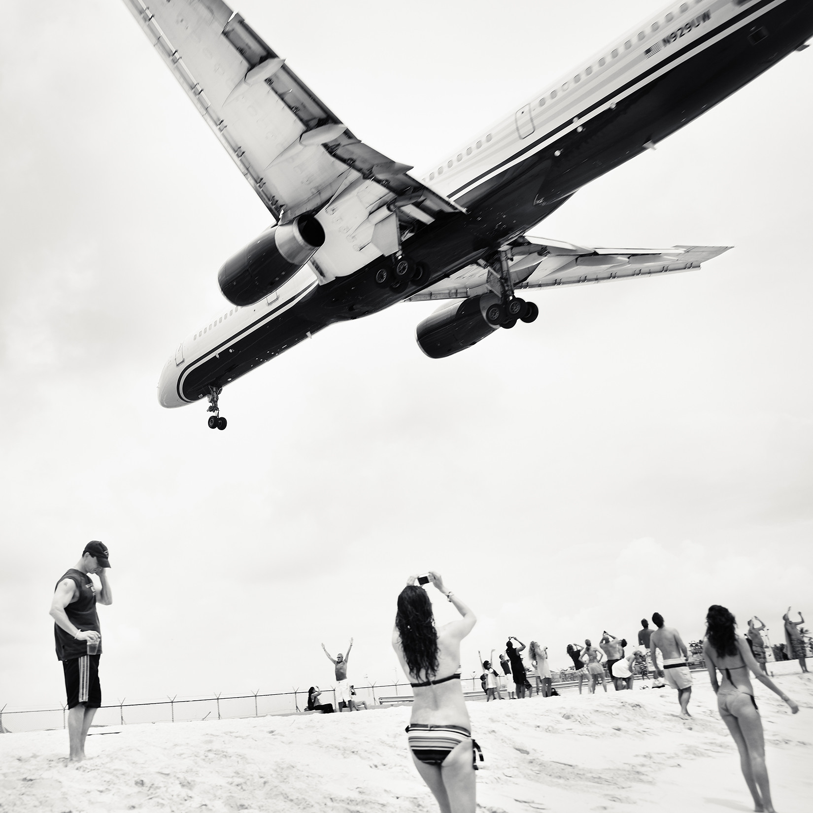 Jet Airliner #20 US Airways Boeing 757-200 St. Maarte
