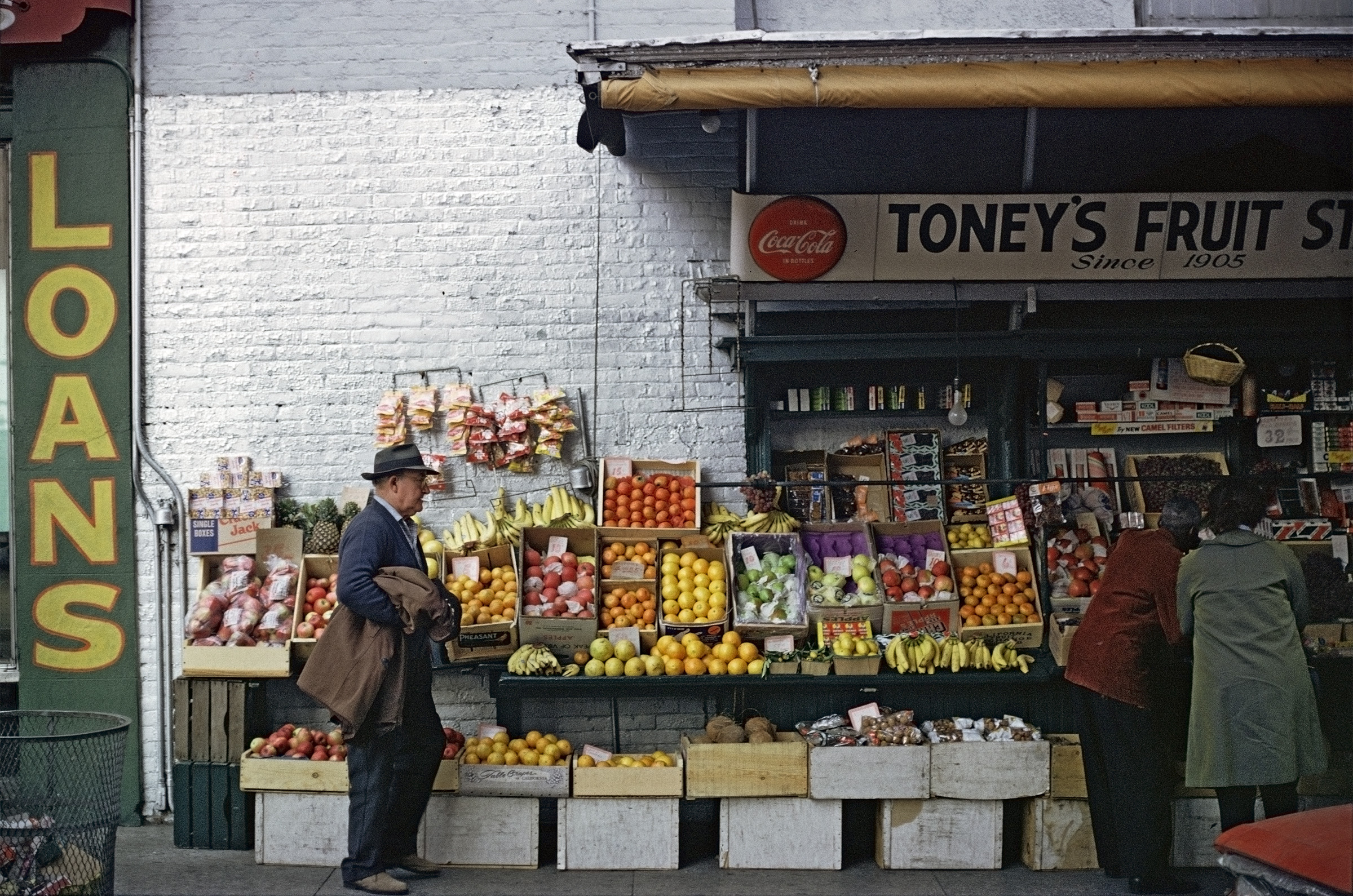 Fruitstand, Sidewalk, Memphis, TN