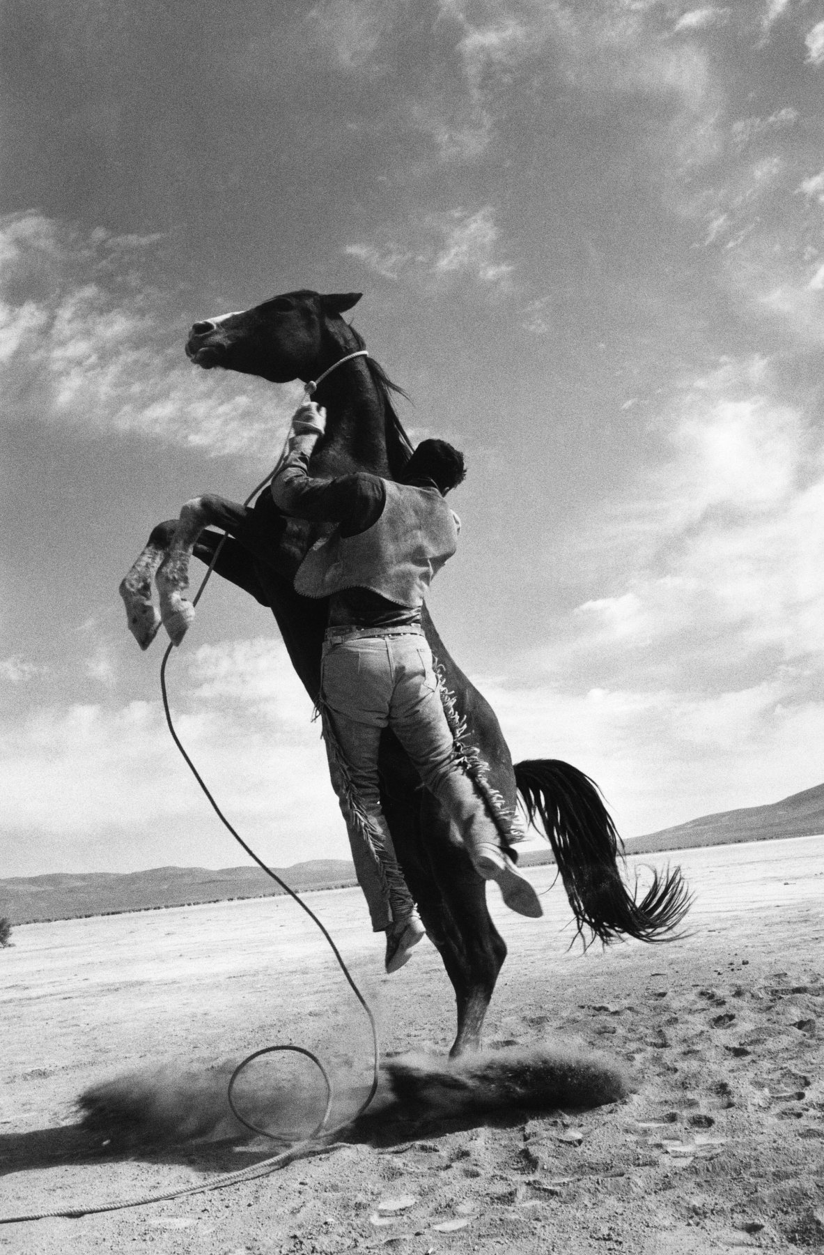 Leaping Horse, set of the Misfits. Nevada