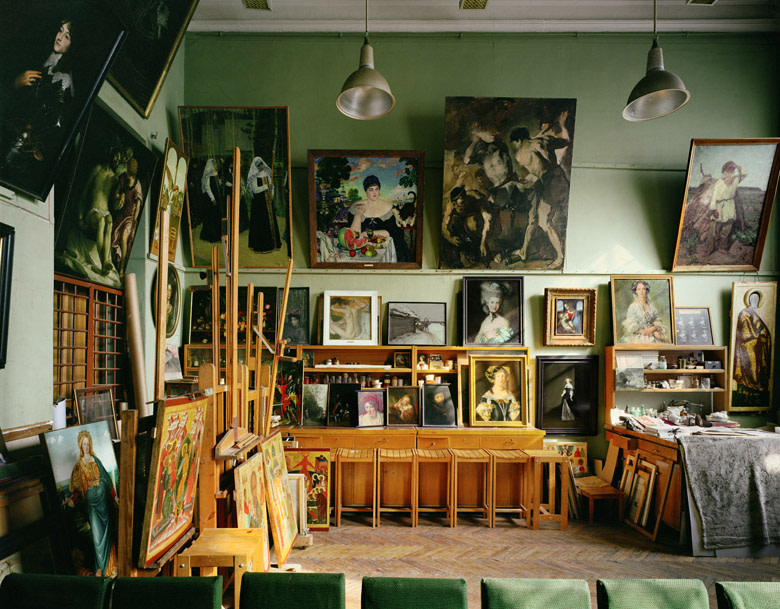 Restoration Studio, Academy of Fine Arts, St. Petersburg, Russia