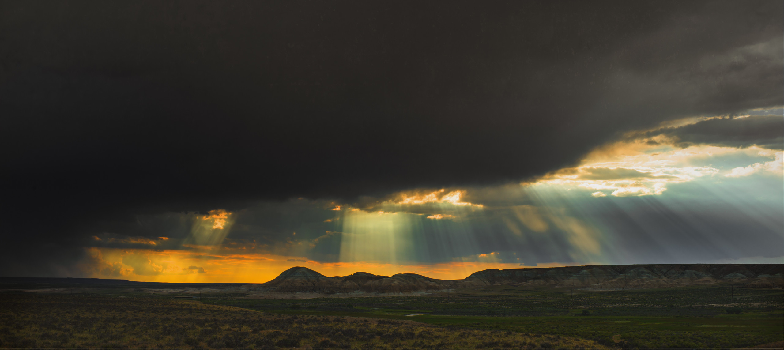 Storm Clouds, Green River, Wyoming