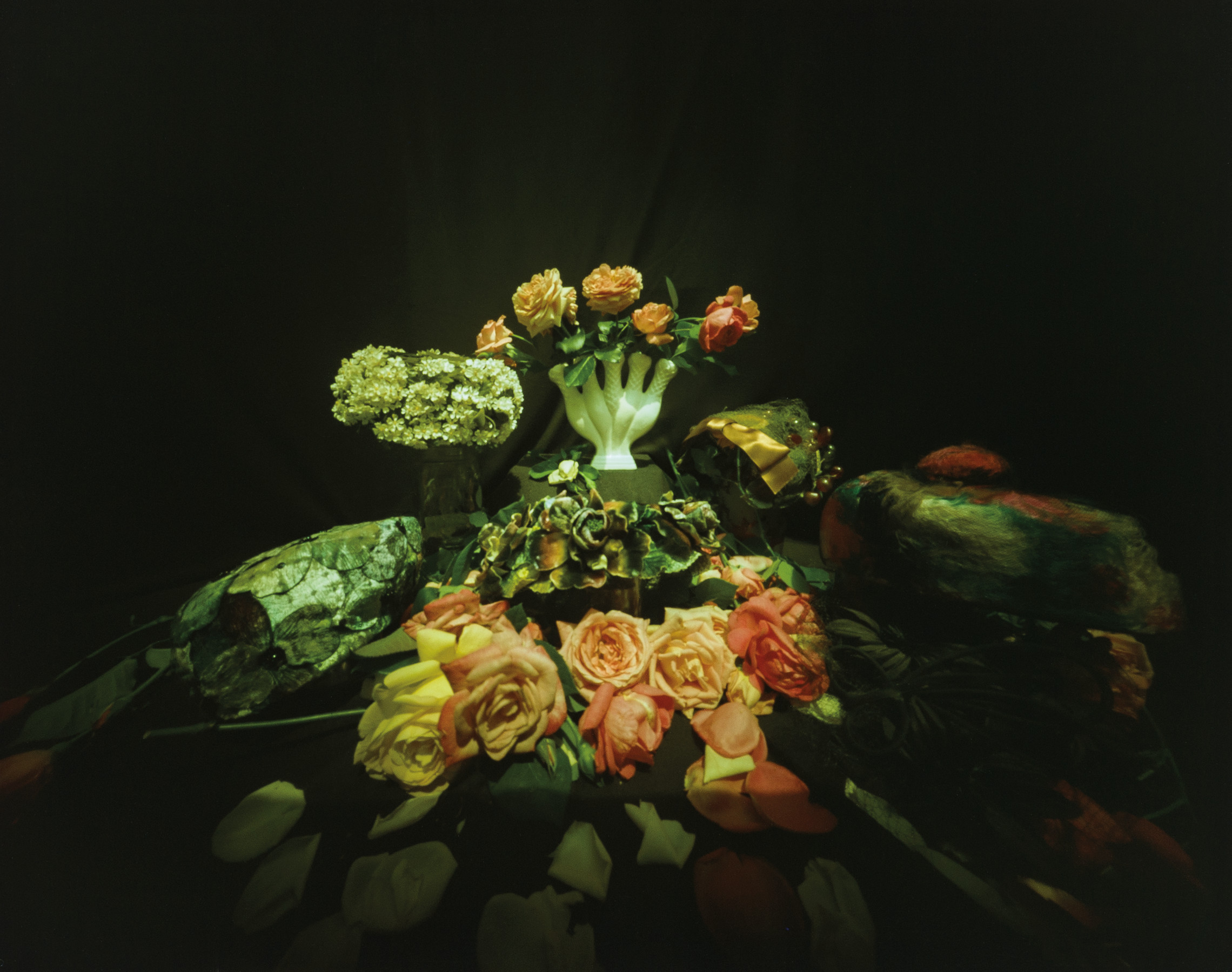 Memories of Anne and Evelyn - Roses and Hats