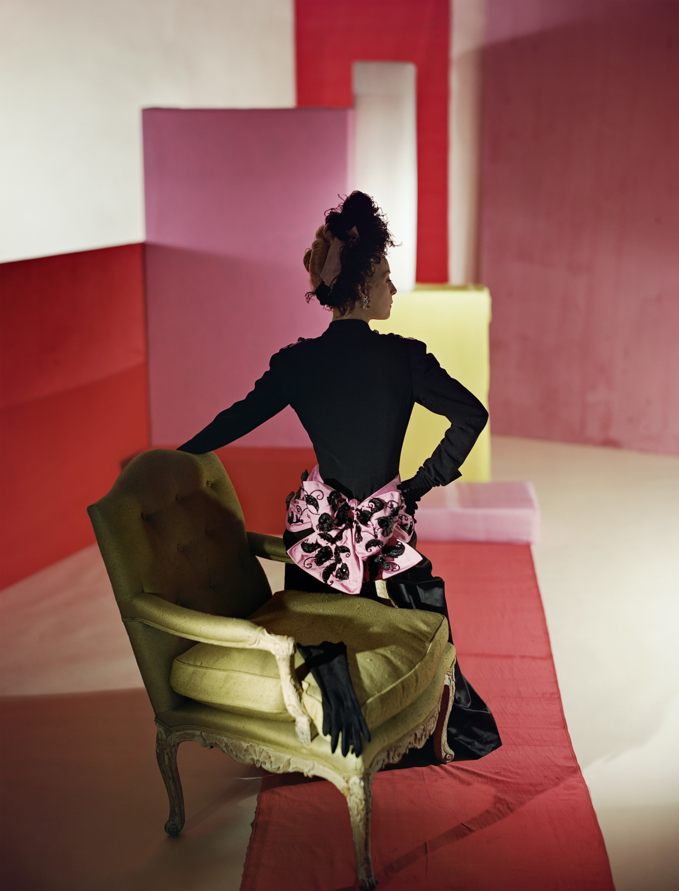 Suit and Headdress by Schiaparelli